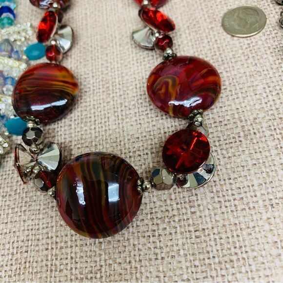Glass Beaded Necklace Bundle - Picture 2 of 4